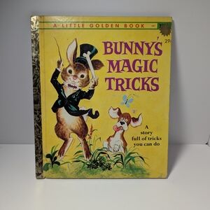 A Little Golden Book: Bunny's Magic Tricks